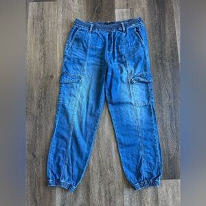 Sanctuary Jogger Pull On Jeans.  Women’s size large. Very cute and comfortable!